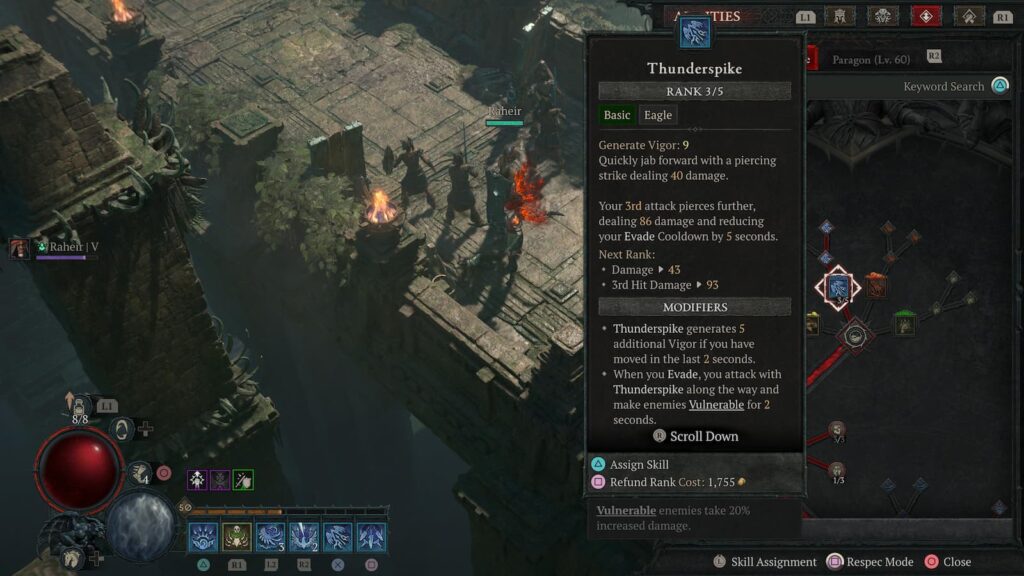 Meilleures compétences Spiritborn