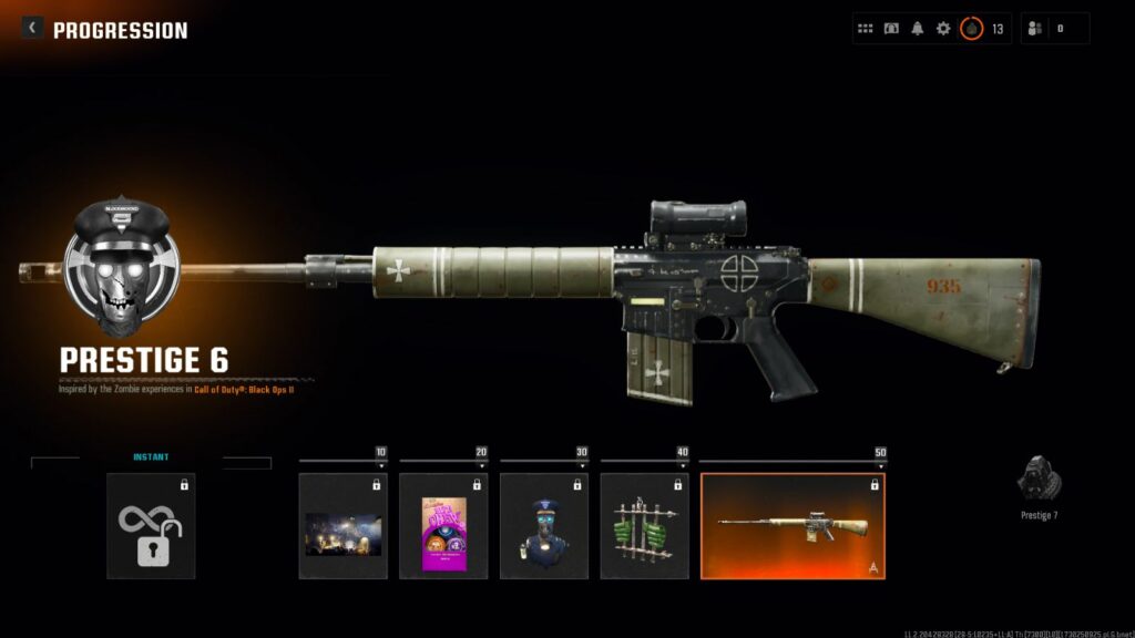 Toutes les récompenses Black Ops 6 Prestige : montrez votre dévouement avec ces objets exclusifs Récompenses de Black Ops 6 Prestige 6