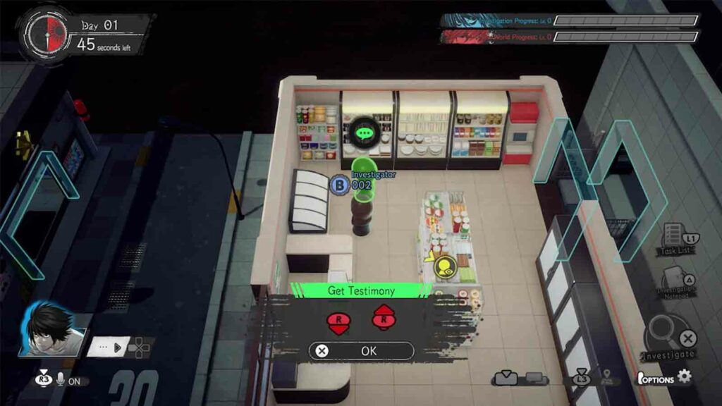 Gameplay de Death Note Killer Within - obtenez un témoignage