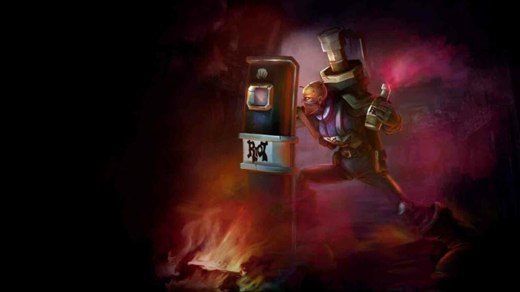 8 skins League of Legends les plus rares que vous ne posséderez probablement jamais de cette vie Riot Squad Singed skin fond d'écran officiel splashart