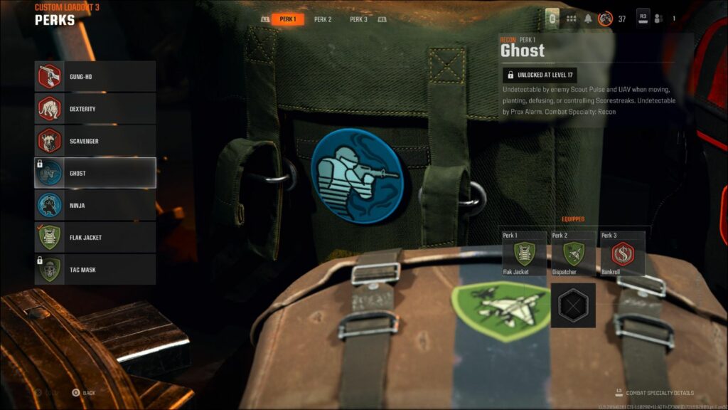 Comment corriger facilement le bug verrouillé de Ghost Perk dans Black Ops 6 Bug verrouillé de Ghost Perk dans Black Ops 6