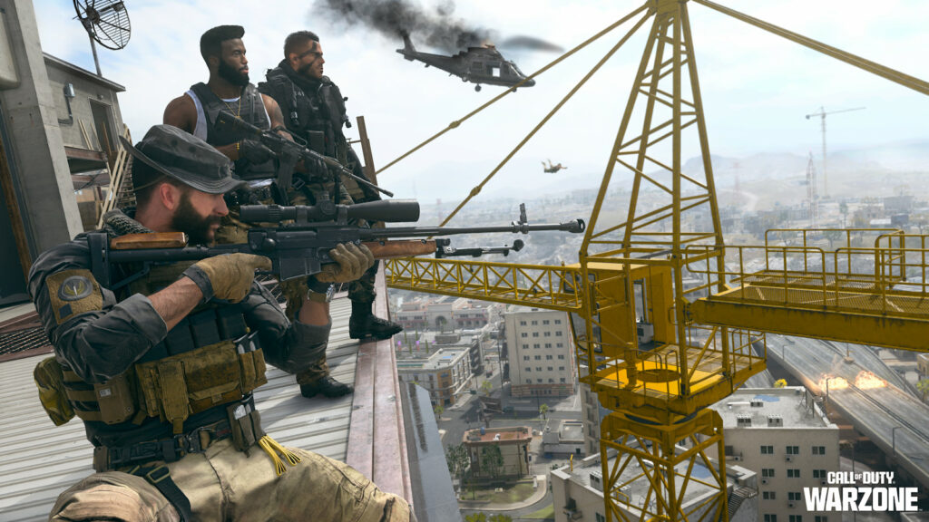 Événement Black Ops 6 The Hit List – guide et toutes les récompenses Joueurs de Black Ops 6 Warzone sur un toit