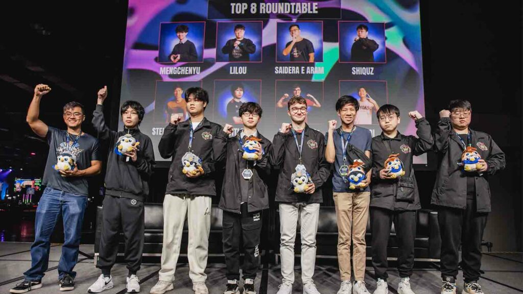 Table ronde du top 8 du TFT Macao Open 2024
