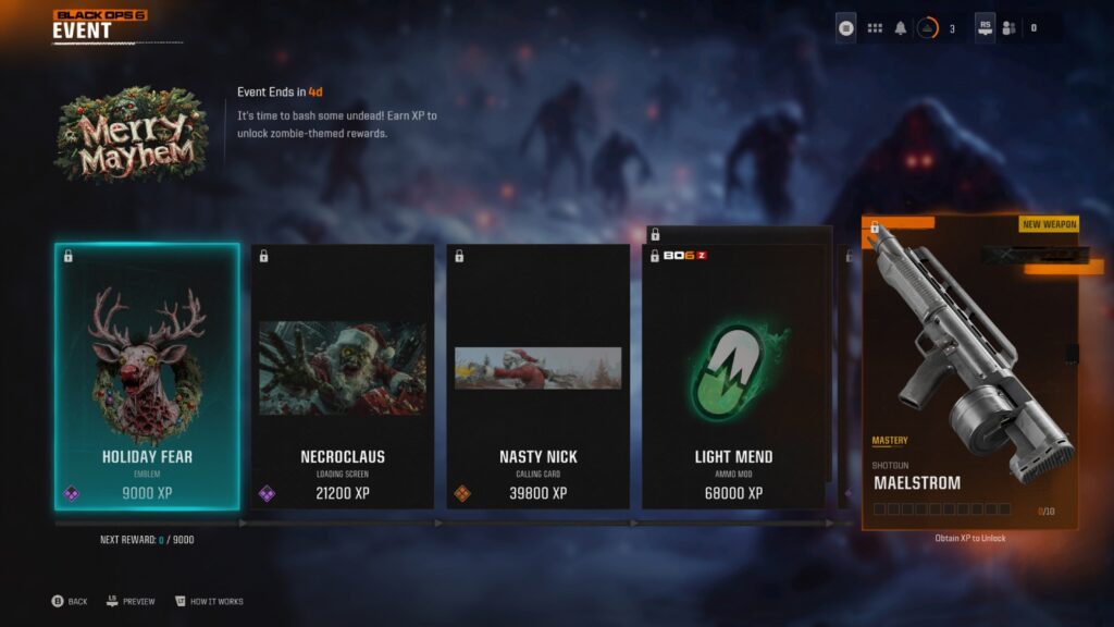 Comment débloquer Maelstrom dans Black Ops 6 – un nouveau fusil de chasse puissant Merry Mayhem Black Ops 6 – comment débloquer Maelström dans Warzone Saison 1 Reloaded