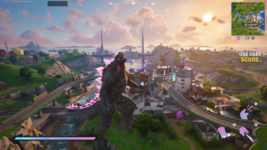 Comment devenir Godzilla dans Fortnite – emplacement du portail Godzilla Fortnite