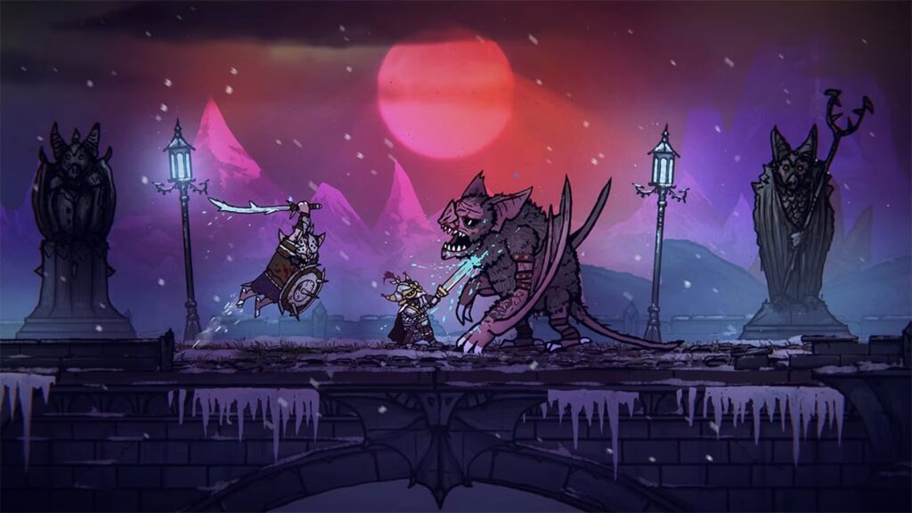 Tails of Iron 2 Deluxe Edition : partez à la conquête du Nord gelé avec les meilleurs ensembles d'armures Capture d'écran du gameplay de Tails of Iron 2 Whiskers of Winter