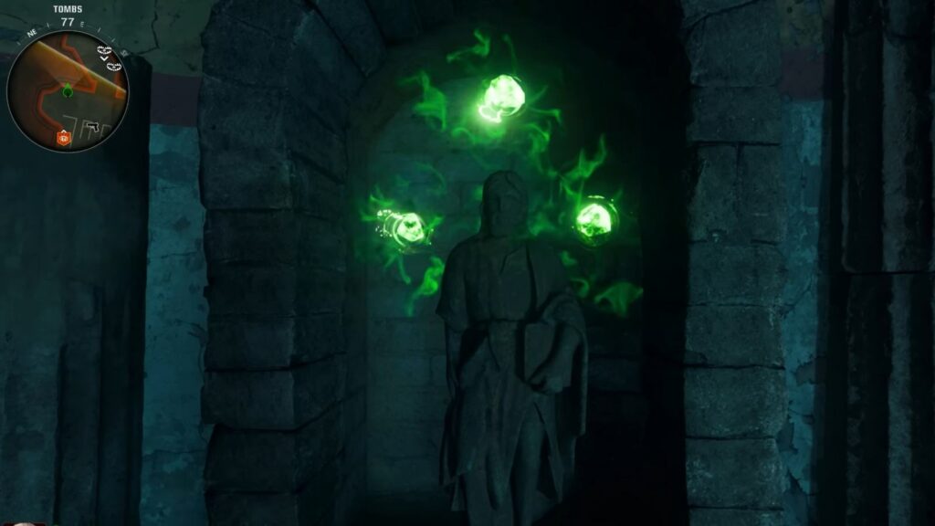 Comment obtenir le pistolet Ray Free Tombe - Black Ops 6 Zombies Black Ops 6 Zombies L'emplacement de la statue de la tombe