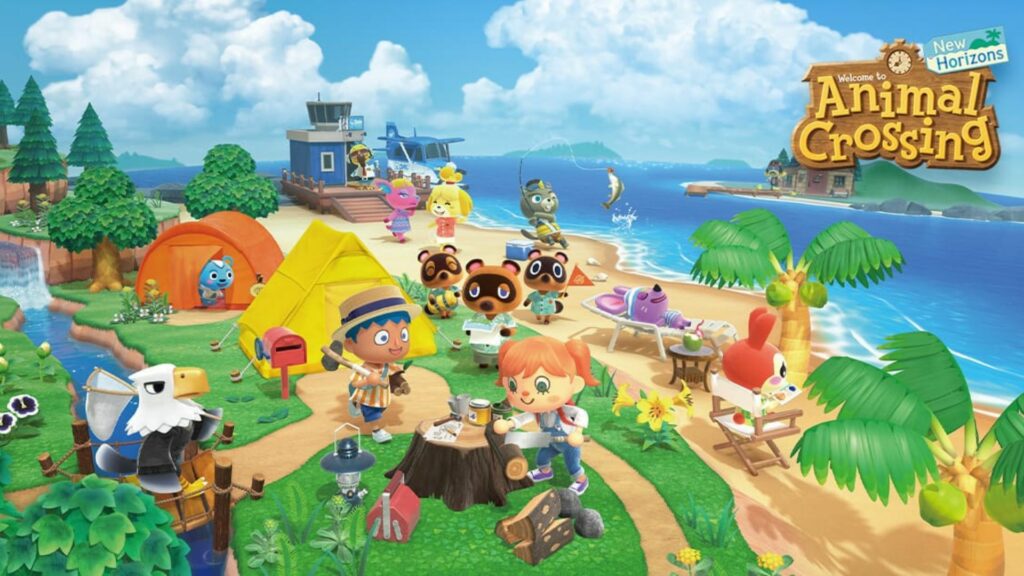 Concevez votre vie parfaite avec ces 3 jeux comme les Sims Affiche de New Horizons Crossing New Horizons