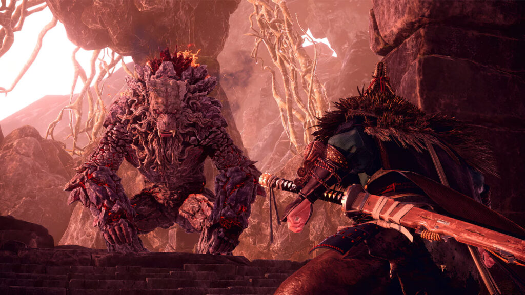 3 jeux comme Monster Hunter pour satisfaire vos envies de monster Joueur chassant un lavaback kemono de Wild Hearts - des jeux comme Monster Hunter