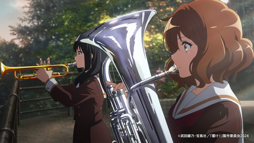 Commande de montres Sound Euphonium — toutes les saisons et tous les films Sound Euphonium avec Reina Kousaka et Kumiko Oumae