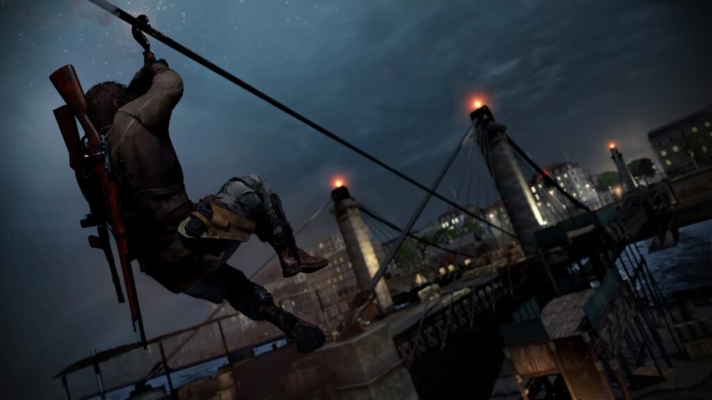 Cinématique Sniper Elite Resistance avec Harry Hawker