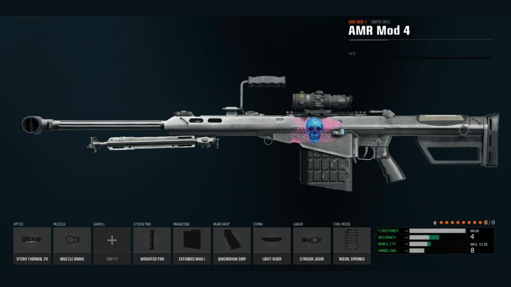 Meilleur tireur d'élite Quickscope dans Black Ops 6 – configuration de classe complète Meilleure configuration de classe de tireur d’élite Quickscope pour AMR Mod 4 dans Black Ops 6