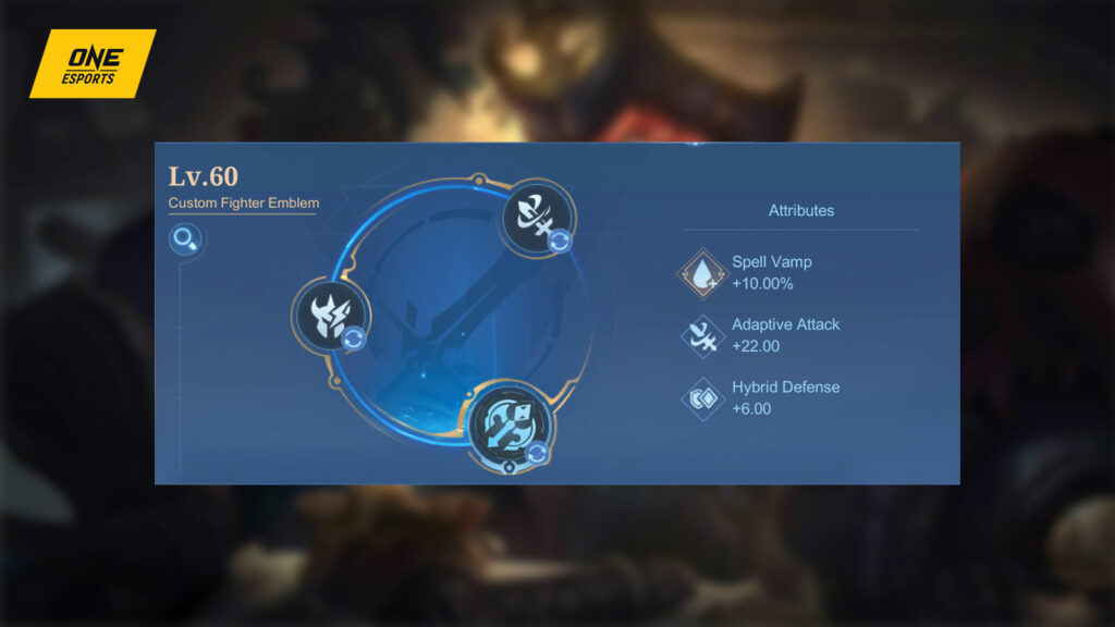 Mobile Legends Bane Guide: meilleure construction, compétences, emblème, combos Mobile Legends: Bang Bang Fighter Bane recommandé Emblem Configuration