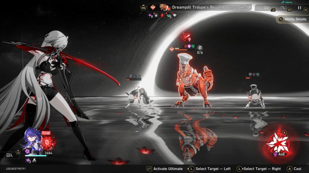 Honkai Star Rail Acheron Ultimate Capity Combat