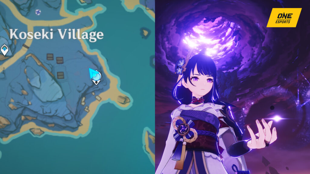 Raiden Shogun souhaite des spots avec le village Koseki d'Inazuma à Genshin Impact