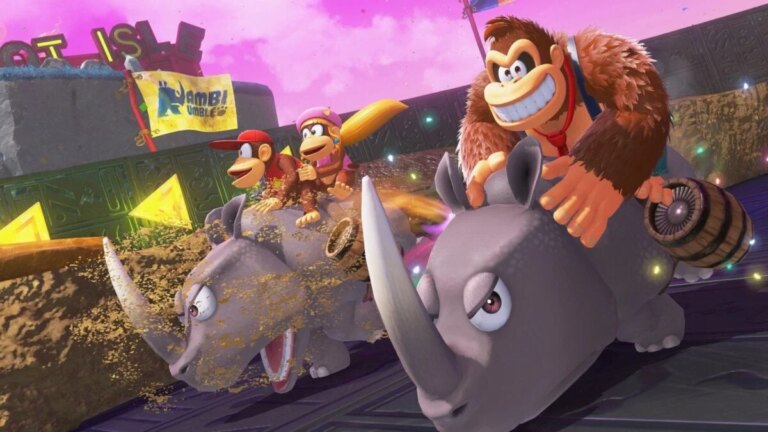 Nintendo révèle les secrets de la destruction super satisfaisante de Donkey Kong Bananza