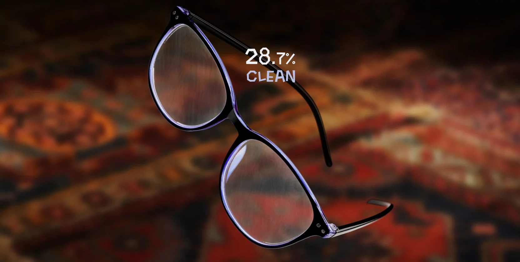 Simulateur de nettoyage de lunettes
