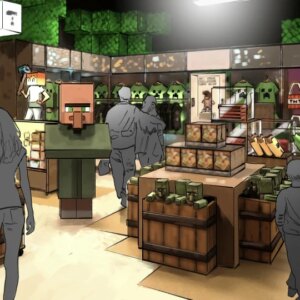 Minecraft World est un nouveau parc à thème avec ses propres montagnes russes à venir en 2027