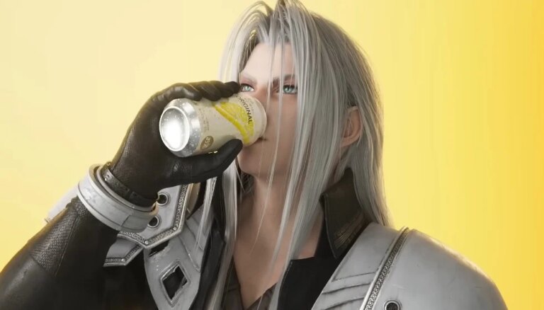 Voici Sephiroth qui en repousse un froid