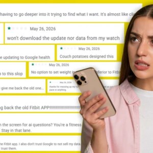 Google remplace l&rsquo;application Fitbit par de terribles déchets d&rsquo;IA et est maintenant massivement critiqué