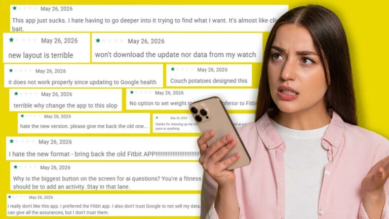 Google remplace l&rsquo;application Fitbit par de terribles déchets d&rsquo;IA et est maintenant massivement critiqué