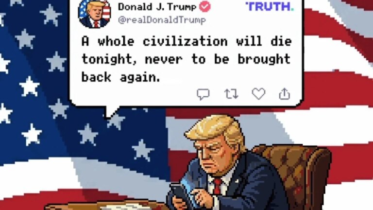 Des bornes d&rsquo;arcade pour un RPG satirique de Trump sont apparues à Washington DC