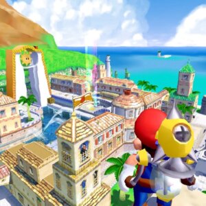 J&rsquo;adore le bruit des pas de Mario dans Super Mario Sunshine