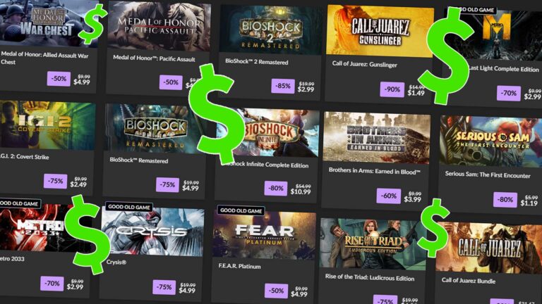 La grande vente de jeux de tir de GOG comprend une tonne d&rsquo;excellents jeux coûtant 10 $ ou moins