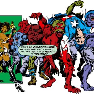 Sept personnages désarticulés qui feraient de Tōkon un combattant Marvel pour les âges