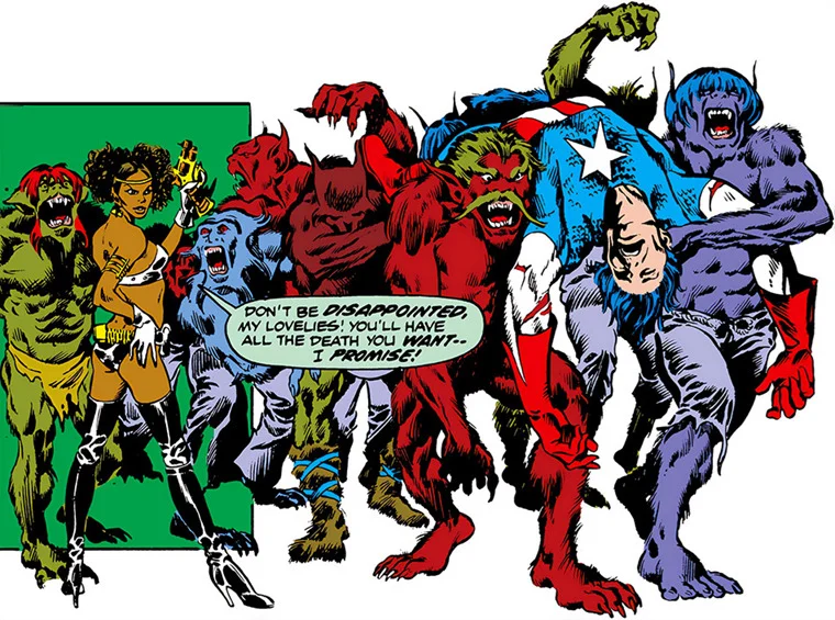 Sept personnages désarticulés qui feraient de Tōkon un combattant Marvel pour les âges
