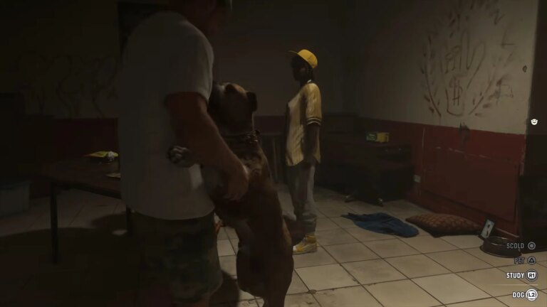 Vous pouvez caresser le chien dans GTA 6 et également jeter ses crottes sur les PNJ