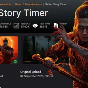Le mod le plus populaire de Blood Of Dawnwalker modifie le minuteur d&rsquo;histoire alors que les joueurs tentent de supprimer les frictions du RPG