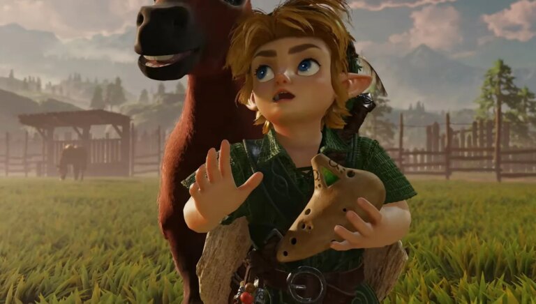 16 captures d&rsquo;écran de The Legend Of Zelda : Ocarina Of Time Remake montrent un jeu complètement différent