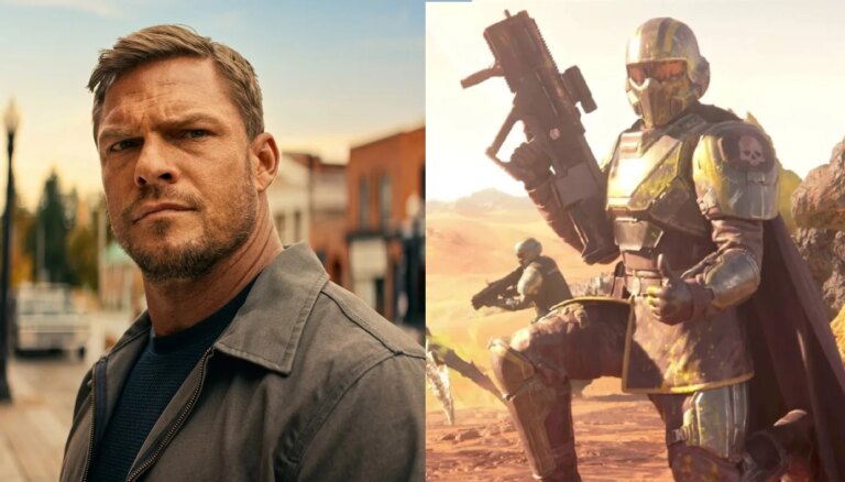 La star de Reacher, Alan Ritchson, pourrait remplacer Jason Momoa dans le film Helldivers 2