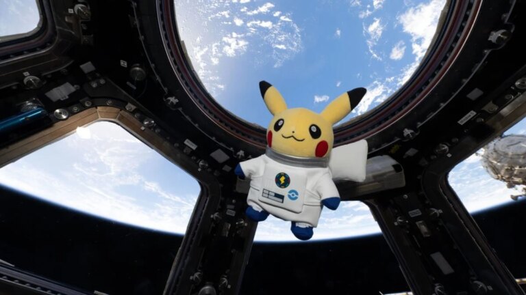Pikachu est maintenant un astronaute et s&rsquo;est rendu dans l&rsquo;espace littéral