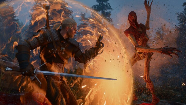 Vous pouvez obtenir une copie numérique gratuite de The Witcher 3 remasterisé sur Switch 2 si vous empruntez simplement une ancienne copie physique du RPG sur Switch