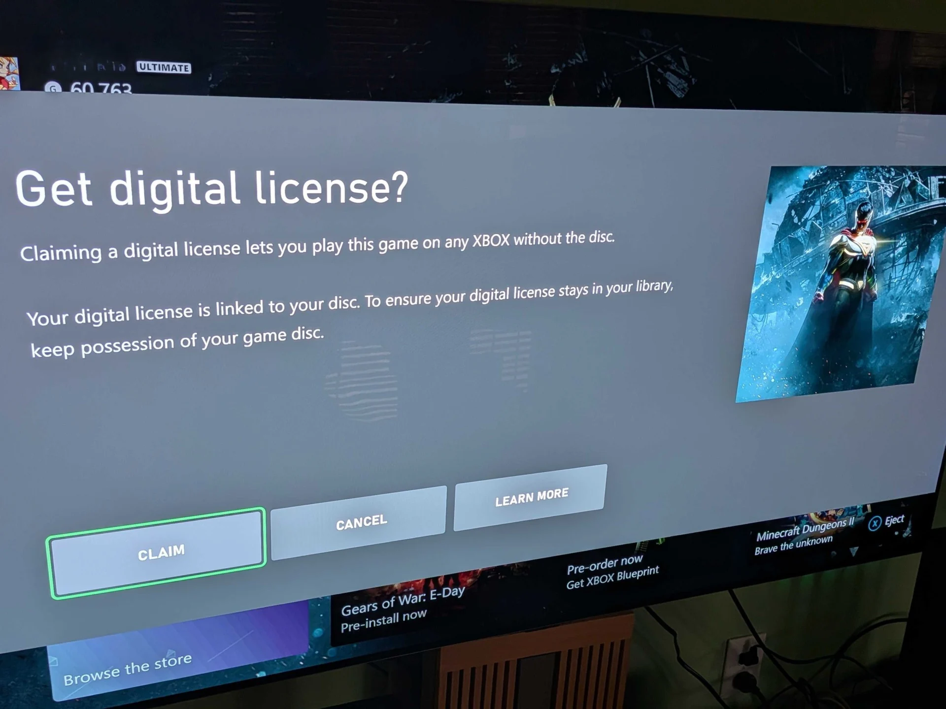 Licence numérique Xbox 2