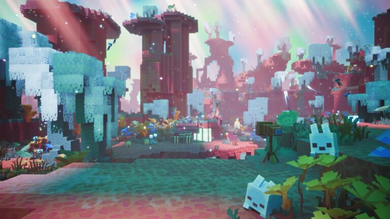 Les fans réagissent à The Sift, la première nouvelle dimension de Minecraft depuis plus d&rsquo;une décennie