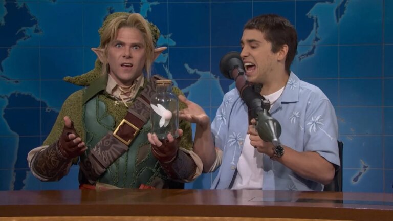 Jason Duval et Link de GTA VI font leur pitch final sur Saturday Night Live