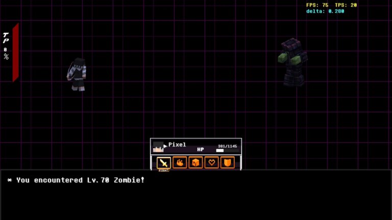 Whoa, ce mod Minecraft transforme le jeu en un RPG au tour par tour de style Deltarune