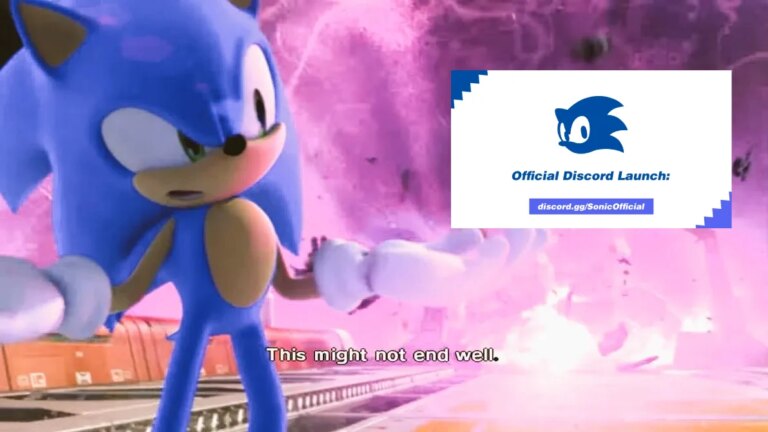 Le lancement du serveur officiel Sonic Discord s&rsquo;est déroulé aussi mal que prévu